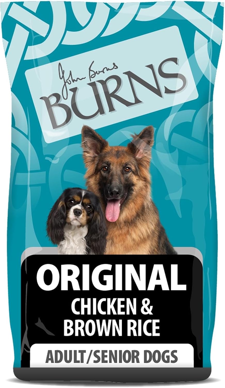 Burns Original Chicken and Brown Rice dog food bag