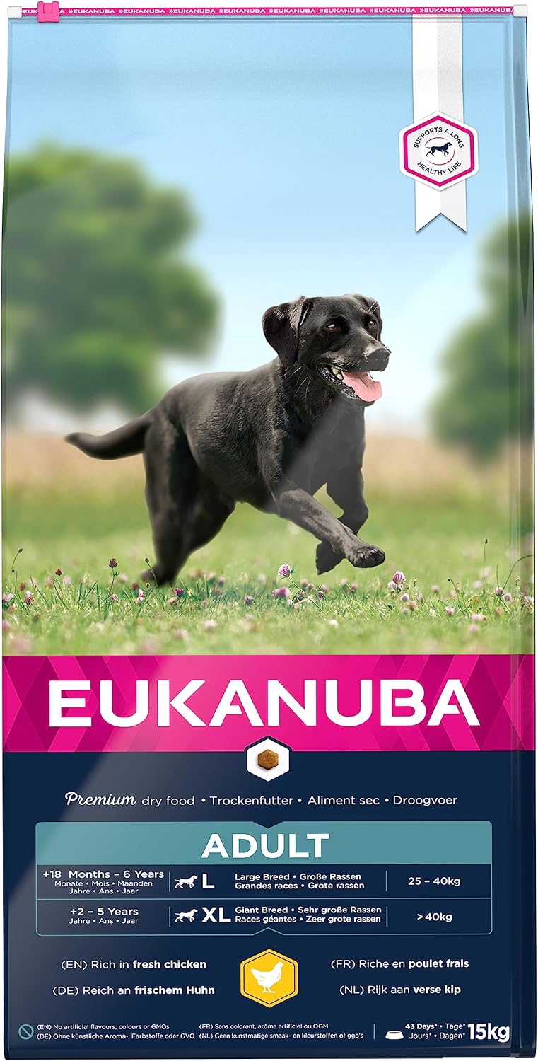 Eukanuba Adult Large Breed Chicken 15kg bag