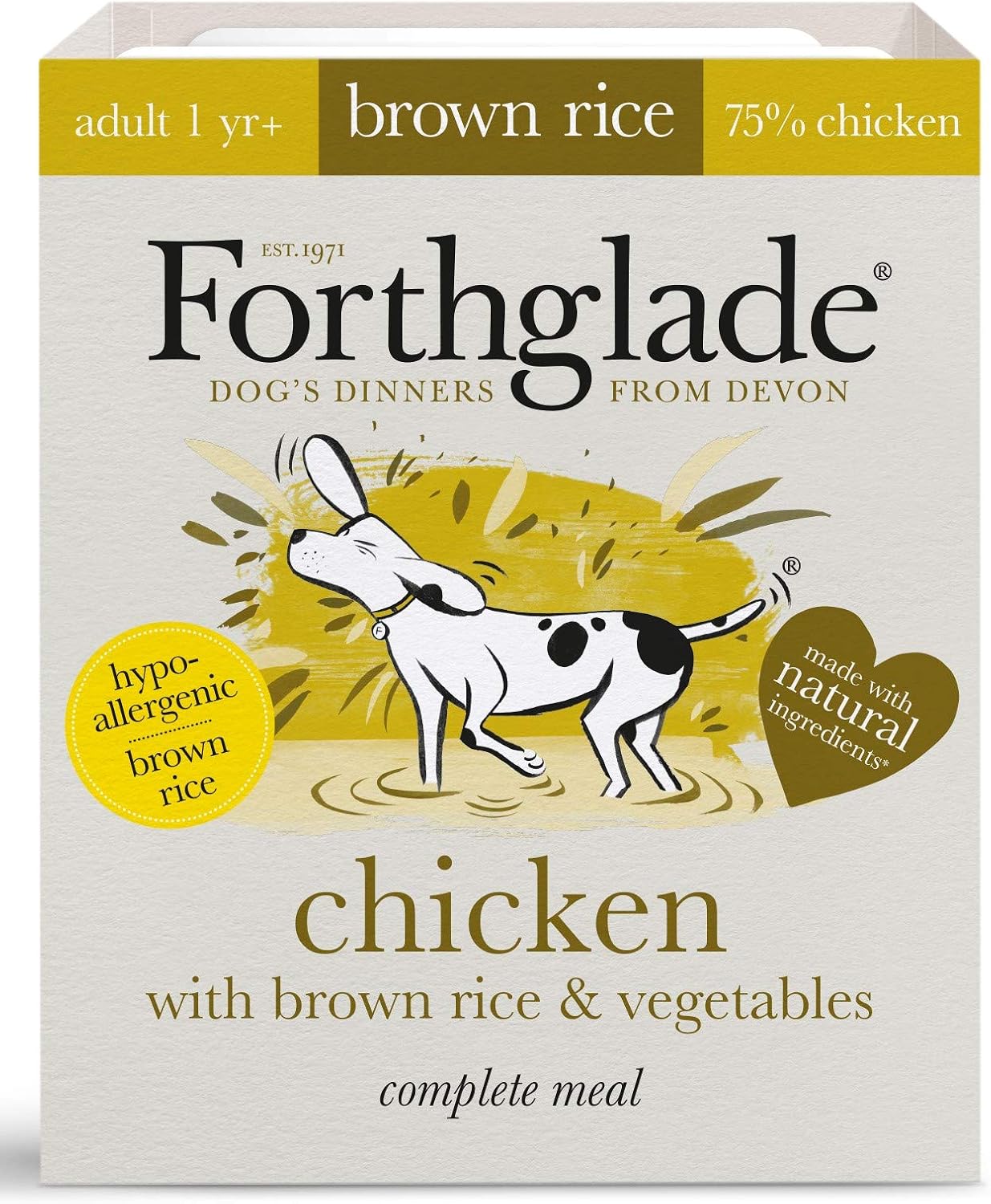 Forthglade Complete Adult Chicken Brown Rice